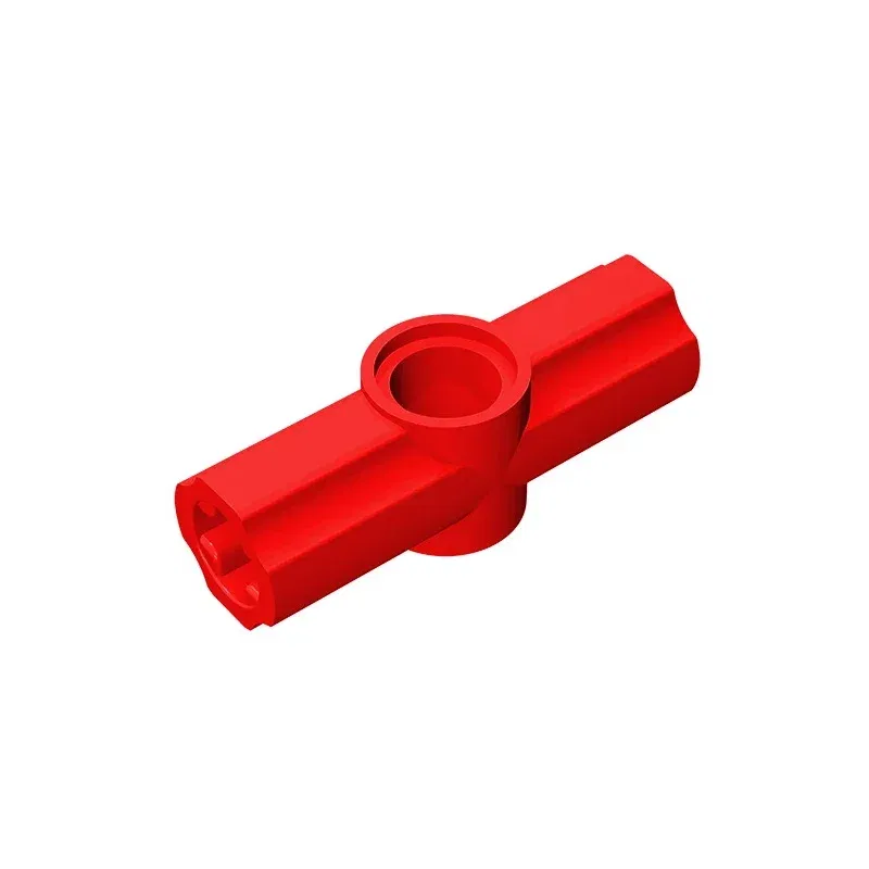 Color: Burgundy - Gobricks GDS-917 Technical, Axle and Pin Connector Angled 180 degrees compatible with lego 32034  DIY Educational Building Block