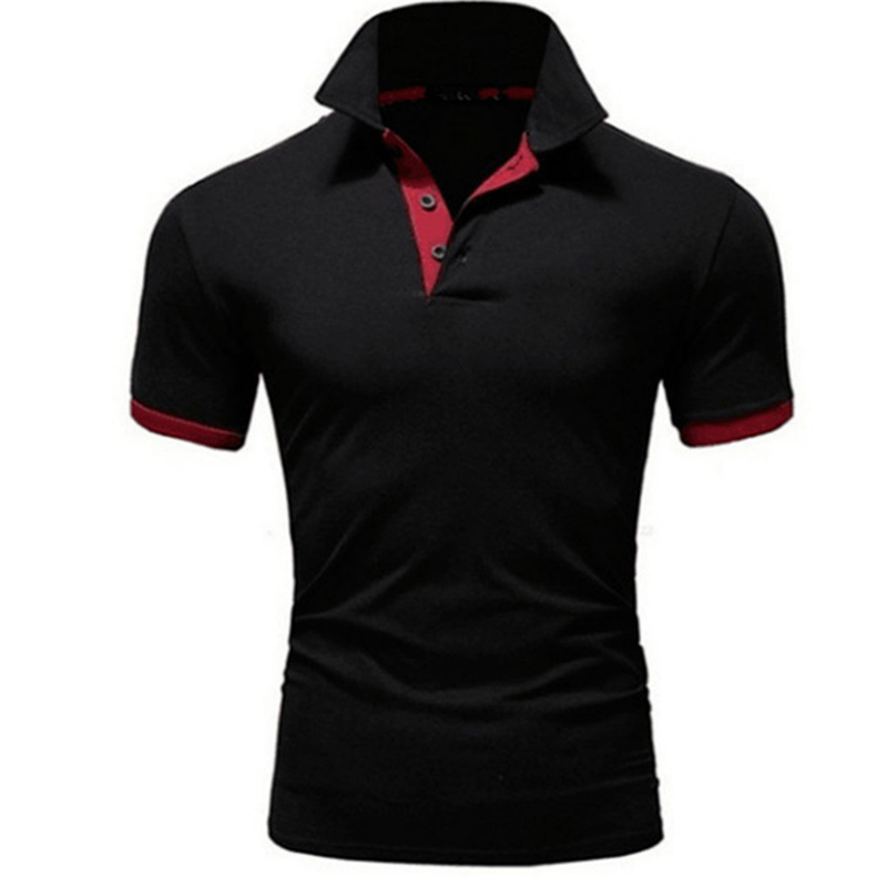 Color: Beige, Size: XL - Men's Short Sleeve Polo Shirts Casual Slim Fit Basic Designed Shirts Quick-drying Anti-wrinkle Tops