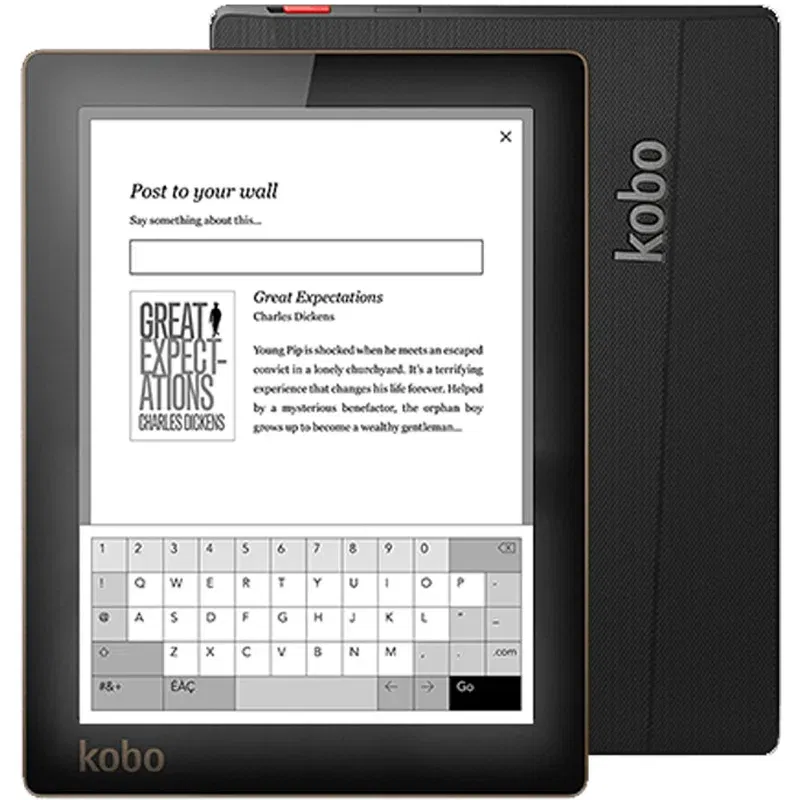 Color: Black, Bundle: e-Book Reader+Case Sets - KOBO Aura N514 6 inch e readers ebook lector de libros electrónicos 212PPI kindle E-ink front light э?»?µк?‚ронн?°я книг?° onyx boox
