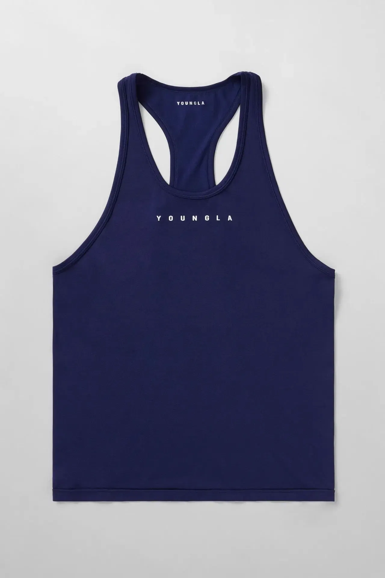 Color: GRAY, Size: XL - American YOUNG Muscle Fitness Vest Men's Sports Outdoor Running Tight Quick Dry Fashion Sleeveless Shirt Summer