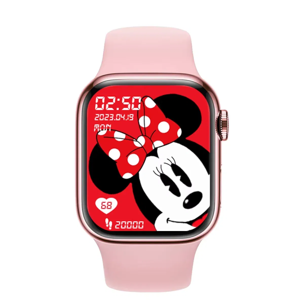 Color: Pink - New Watch T800 U2 Smart Watch 49mm 2024 New NFC Men Women GPS Track Bluetooth Call BT Music Games Wireless Charging Smartwatch