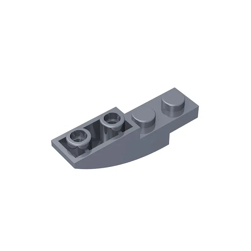 Color: Magenta - Gobricks GDS-731 BRICK 1X4X1 INV. BOW compatible with lego 13547 children's DIY Educational Building Blocks Technical