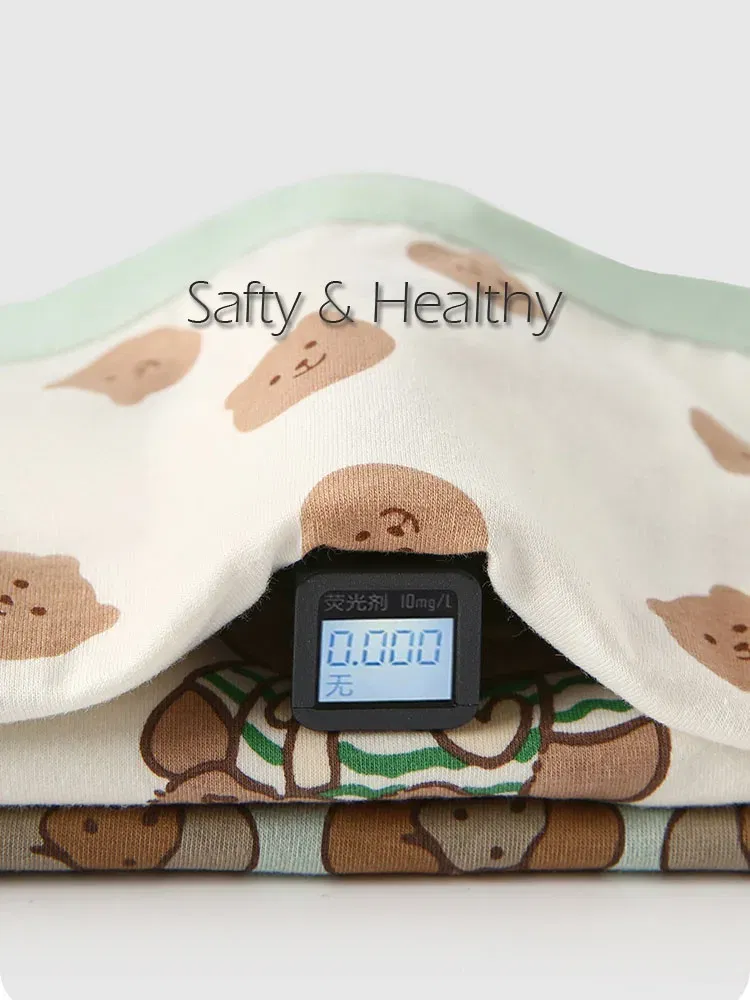 Color: Brown, Kid Size: 5 - Kids Boys Underwear Spring Newest Baby Underpants Children 4pcs Cotton Briefs Boys Boxer Shorts Baby Underwear
