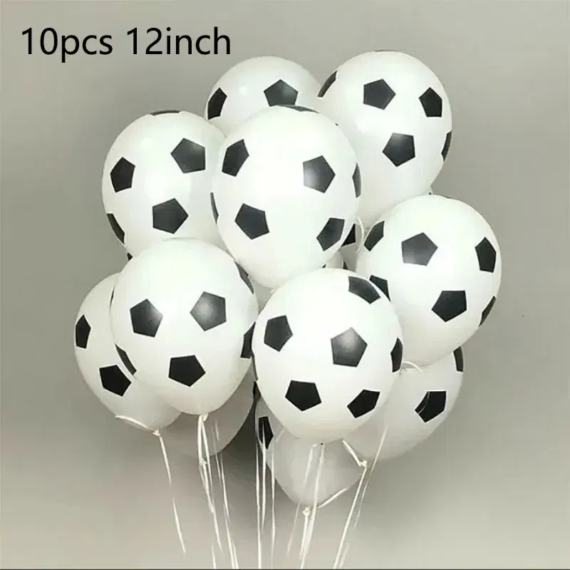 Color: Clear - Soccer Birthday Party Decorations Disposable Tableware Paper Plates Cups Napkins Tablecloth Balloon Banner Soccer Party Supplies