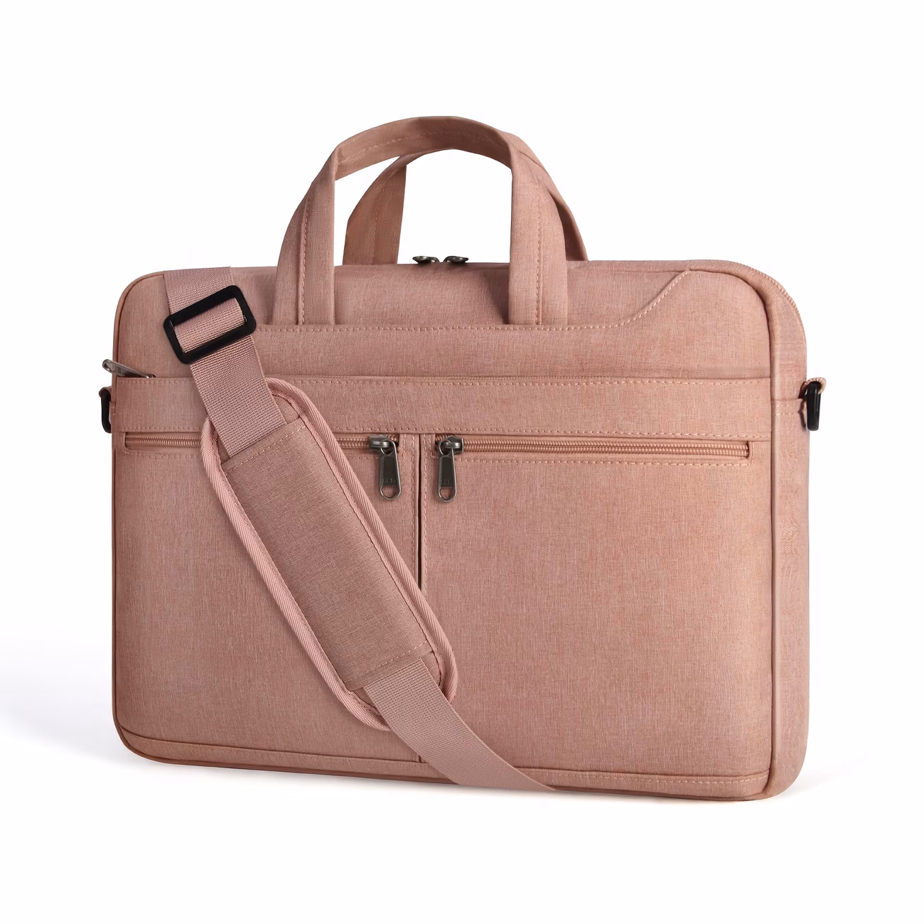 NUBILY 39.62 cm Laptop Briefcase – Lightweight Computer Bag with Detachable Shoulder Strap