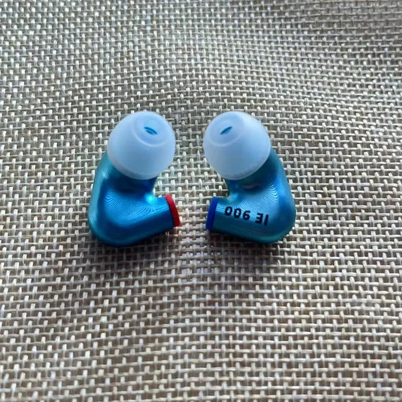 Color: Red - IE900 IEM Origin In ear Metal Headset HiFi Monitoring Noise Reduction Mobile Computer mmcx Universal Earplugs IE800S IE300 IE600