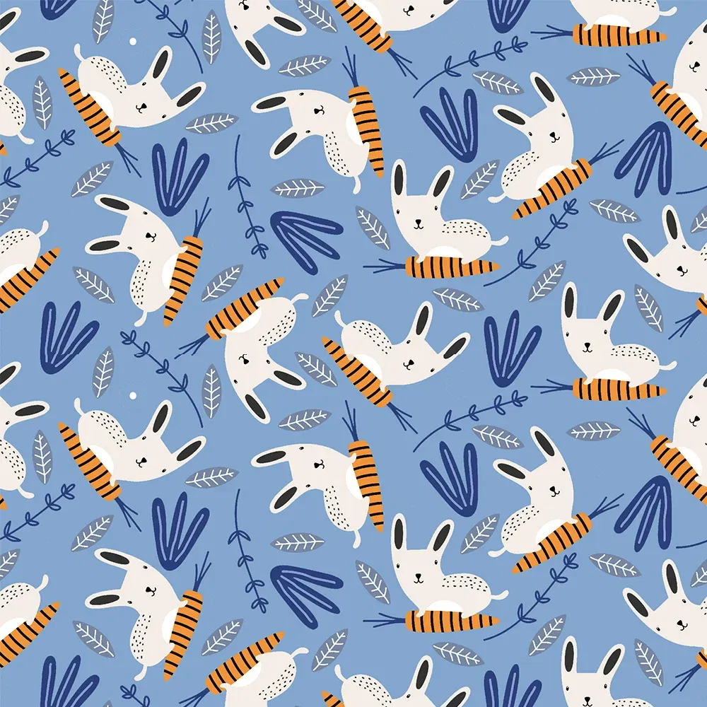 Color: Lavender - 1Mx1.5M Pul Fabric Waterproof Washable TPU Handmade Polyester Fabric By The Meter Fashion DIY Cloth Diaper Material for Kids