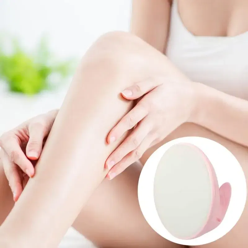 Ships From: CN, Size: Option 2 - Magic Hair Eraser For Women Hair Removal Stone Reusable Fast & Easy Hair Eraser For Hurtless Smooth And Silky Legs Arms And Face