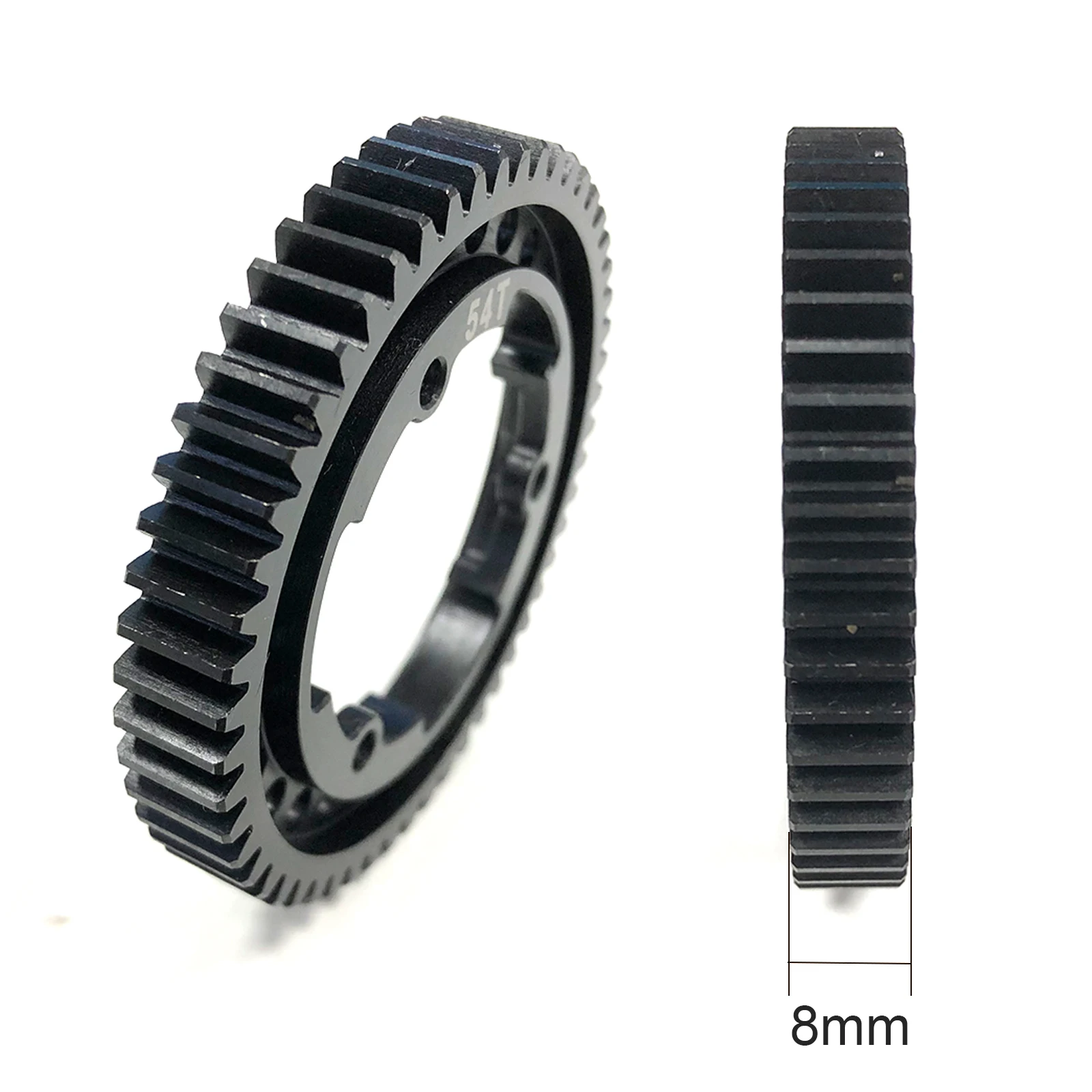 Color: green - M1 46T 50T 52T 54T HardenedSteel Motor gear for 1/5 Traxxas X-Maxx 1/7 X0-1 1/10 Maxx 1/10 E-REVO 2.0 VXL RC Model Upgrade Parts