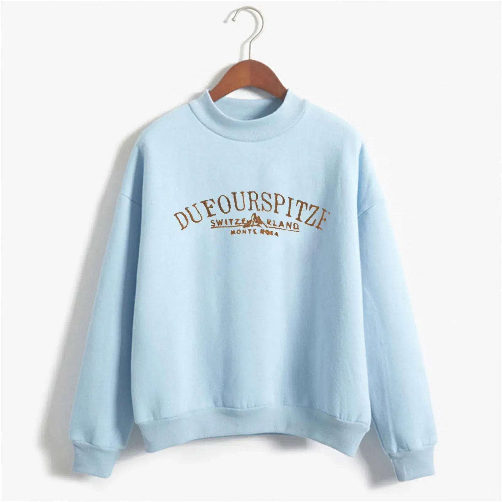 Color: Light  Blue, Size: S, Ships From: france - Women'S Sweatshirt Pullover Graphic Letters Print Casual Sports Active Streetwear 3d Print Sweatshirts Fitted Jacket With Hood