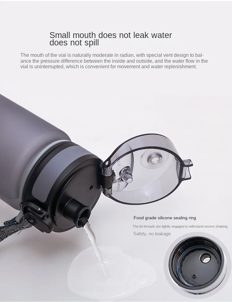 Color: Red - 560ML Pokemon Water Cup Anime Portable Children's Cute Pikachu Gengar Plastic Outdoor Sports Large Capacity Water Bottle Gifts