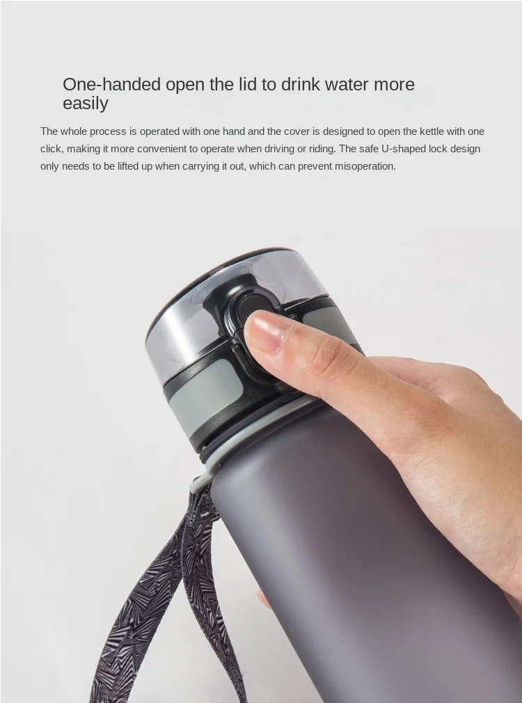 Color: Red - 560ML Pokemon Water Cup Anime Portable Children's Cute Pikachu Gengar Plastic Outdoor Sports Large Capacity Water Bottle Gifts