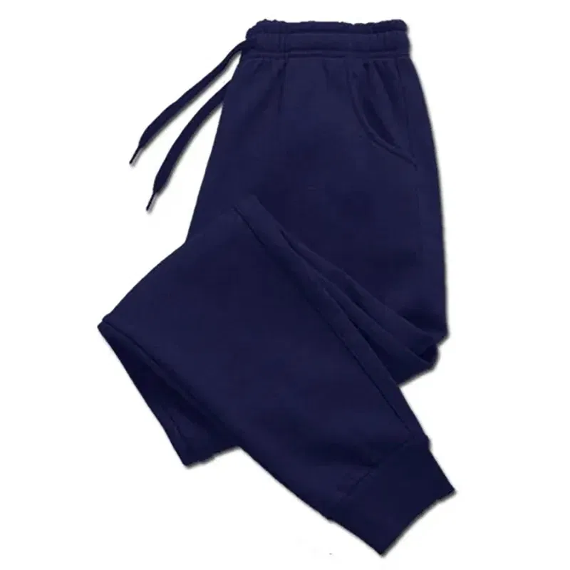 Color: dark blue, Size: XXL - Fashion Casual Digital Printed Jogger Pants Men Fitness Gyms Pants Tight Outdoor Sweatpants Running Pants Mens Trousers S-3XL