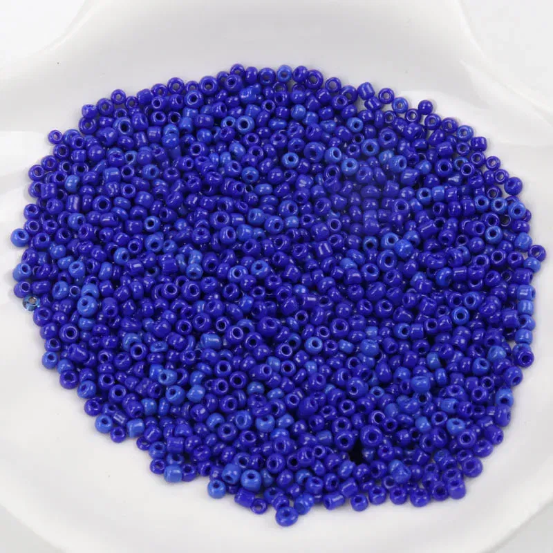 Color: black, Item Diameter: 4mm - 150-1000pcs 2/3/4mm Charm Czech Glass Seed Beads DIY Bracelet Necklace Beads For Jewelry Making DIY Earring Necklace