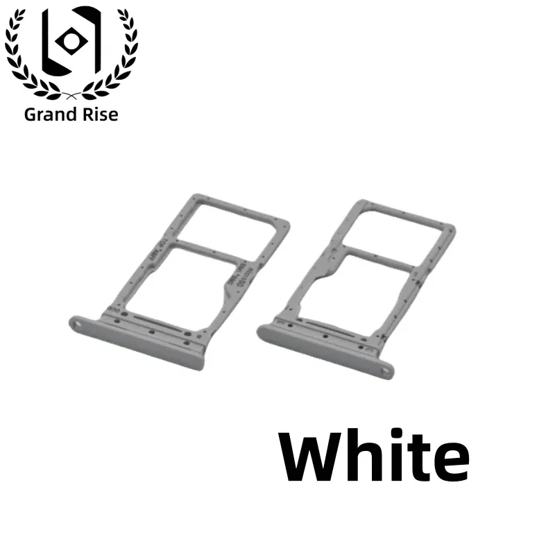Color: Silver - For Samsung Galaxy A26 A266 SIM Card Tray Slot Holder Adapter Micro SD Card Chip Drawer Holder