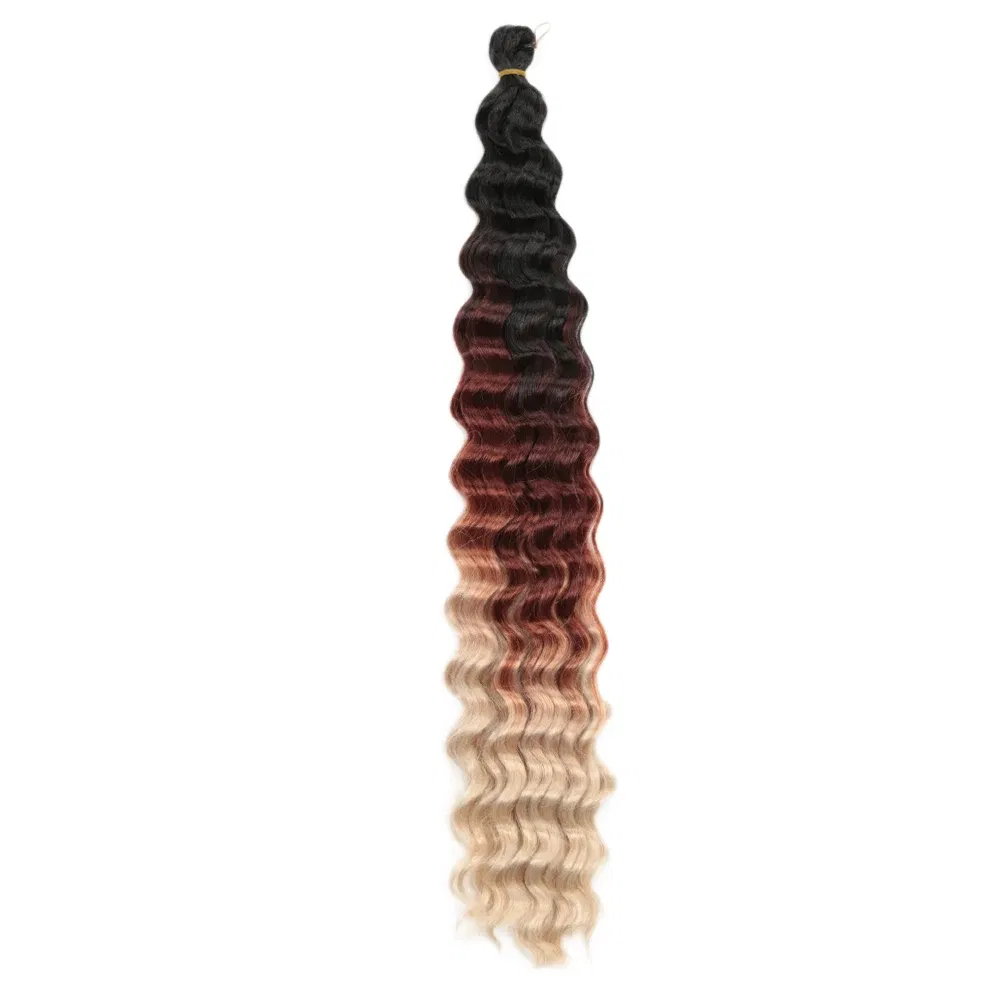 Color: M1b/30#, Ships From: CN, Stretched Length: 28inches, Bulk Buy: 1Pcs/Lot - 22-28 Inch Freetress Deep Twist Crochet Hair Natural Synthetic Braids Hair Ombre Crochet Braiding Hair Extensions Hair Expo City