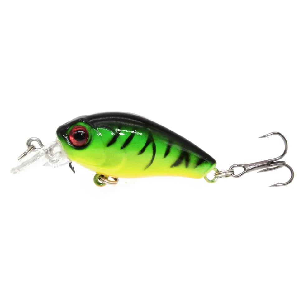 Color: Light Grey - 1PCS Wobblers Quality Crankbait Simulation Fishing Lure 4.5cm 3.8g Jerkbait Floating Hard Bait Bass Carp Pesca Fishing Tackle