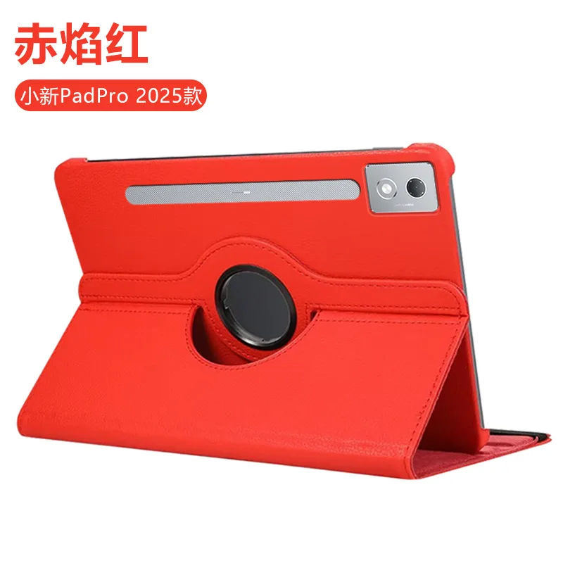 Color: Black, Size: iPad mini 6 - 360 Degree Rotating Case For Lenovo Xiaoxin Pad Pro 12.7 inch 2025 Tablet Cover Xiaoxin Pad Pro 12.7"TB373FU TB375FC 2025 Funda