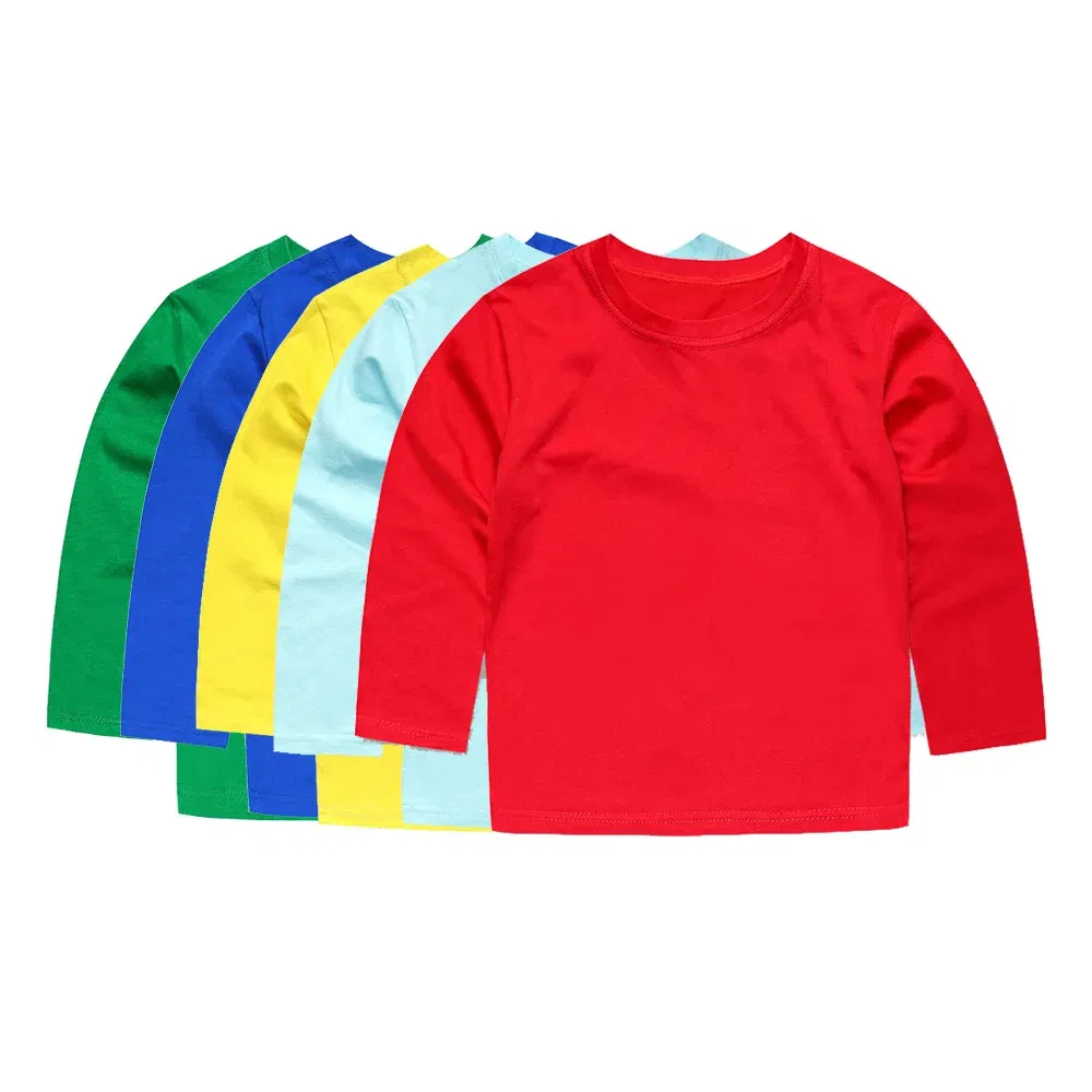 Color: army green, Kid Size: 10 - Boys Girls T Shirt Long Sleeves 1 to 2 3 4 5 6 7 8 9 10 11 12 13 14 Years 100% Cotton Toddler Boy Shirts for Teens Girl Clothes
