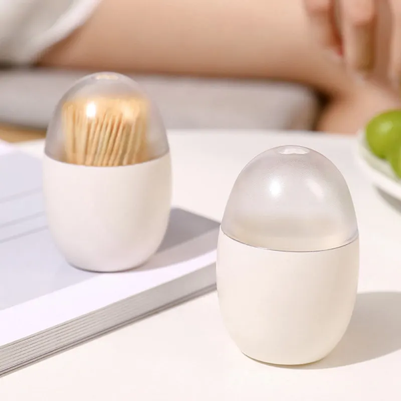 Color: black, Ships From: CHINA - Refrigerator Magnetic Toothpick Dispenser with Lid Plastic Clear Tooth-pick Holder Storage Box Mini Container for Home Kitchen