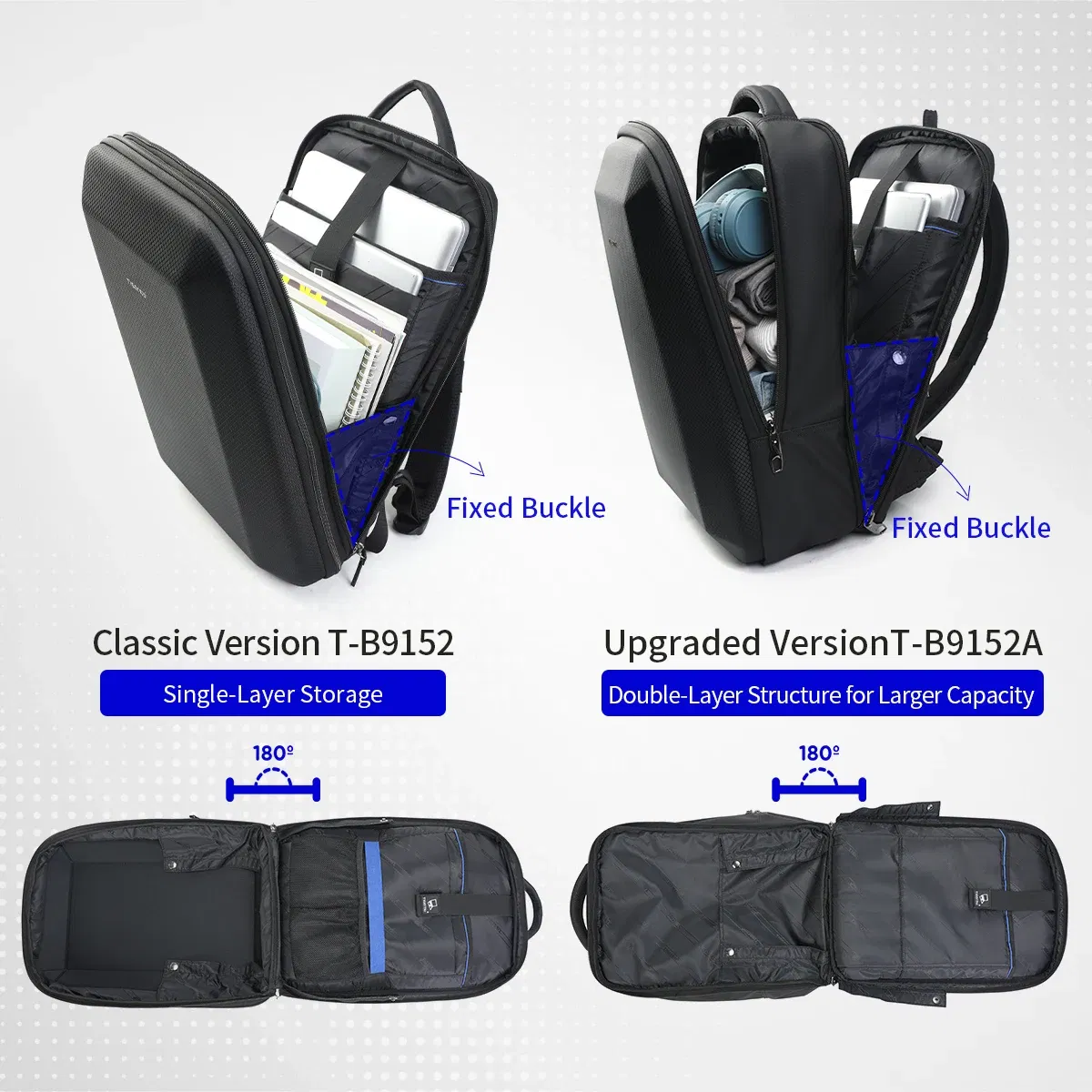 Color: Beige, Ships From: CHINA - Tigernu Men Backpack 15.6 17inch Laptop Backpacks Bag Thin Backpack Anti-theft Bag Male Travel Backpack School Backpack Business