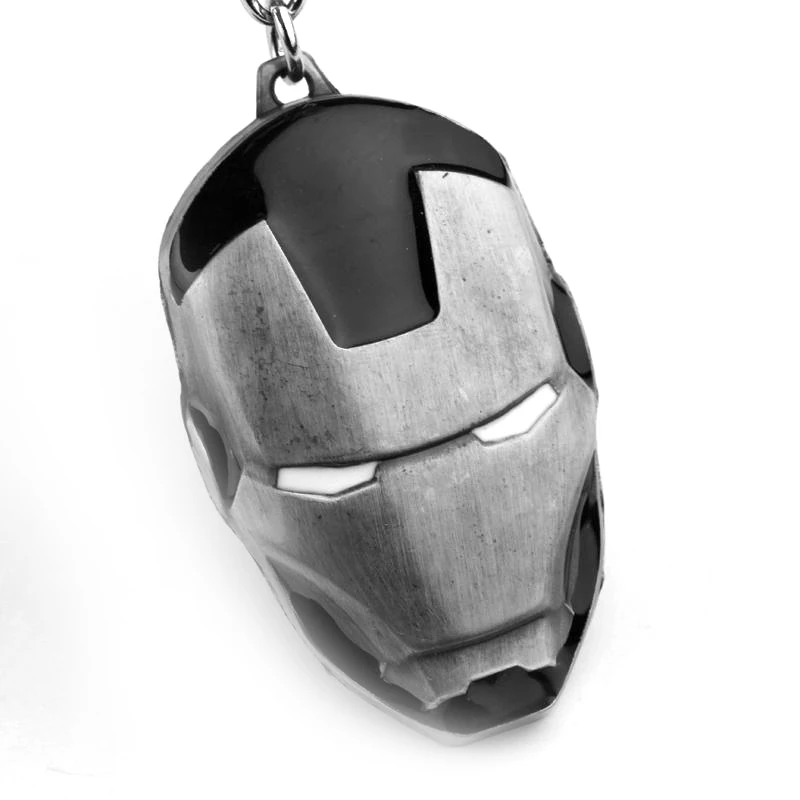 Color: Red, Ships From: CHINA - The Avengers Superhero Iron Man Keychain Marvel Jewelry Car Key Holder Accessories Men Backpack Keyring Accessories for Fan Gift