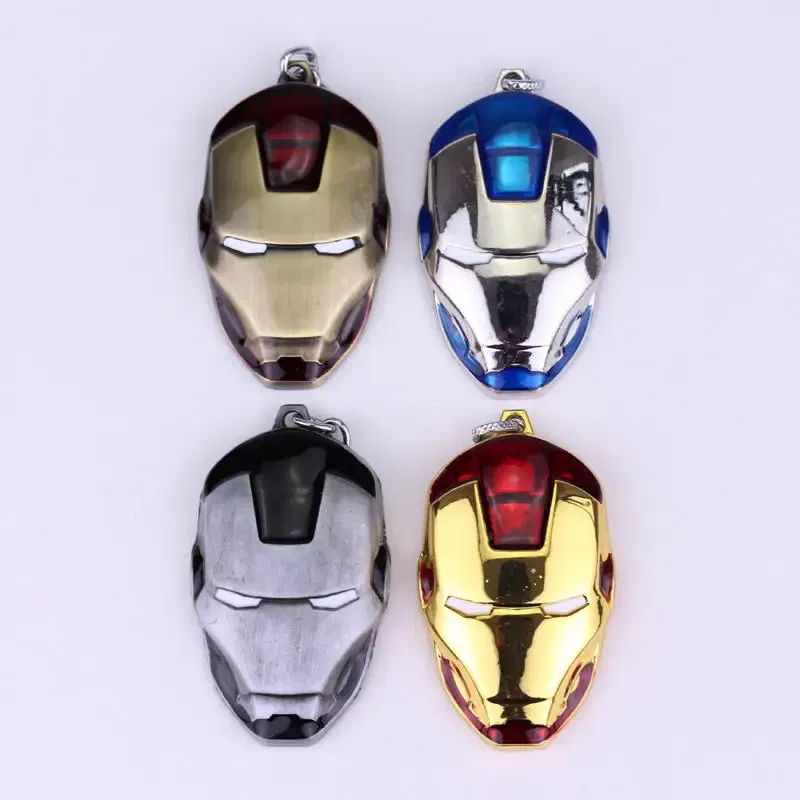 Color: Red, Ships From: CHINA - The Avengers Superhero Iron Man Keychain Marvel Jewelry Car Key Holder Accessories Men Backpack Keyring Accessories for Fan Gift