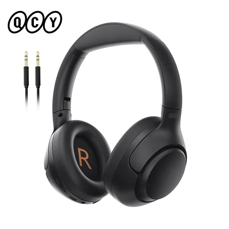 Color: WHITE, Ships From: CHINA - New! H3 ANC Wireless Headphones Bluetooth 5.4 Hi-Res Audio Over Ear Headset 43dB Hybrid Active Noise Cancellation Earphones 60H