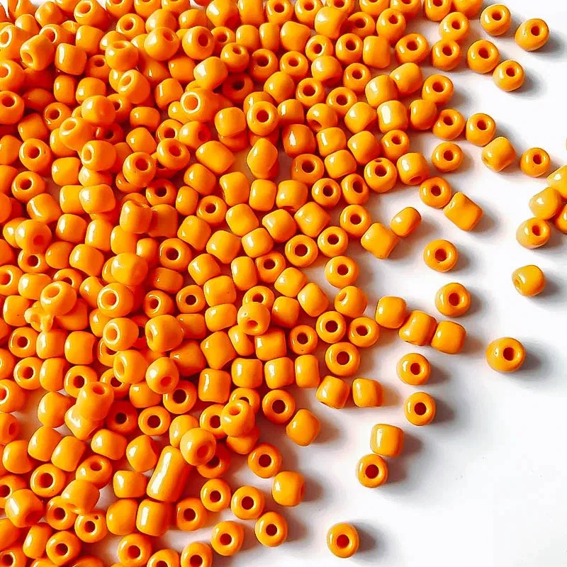 Color: Dark Red, Item Diameter: 2mm - 2mm 3mm 4mm Glass Seed Loose Beads Small Charms DIY Craft Bracelet Beads for Jewelry Making Supplies Necklace Accessories