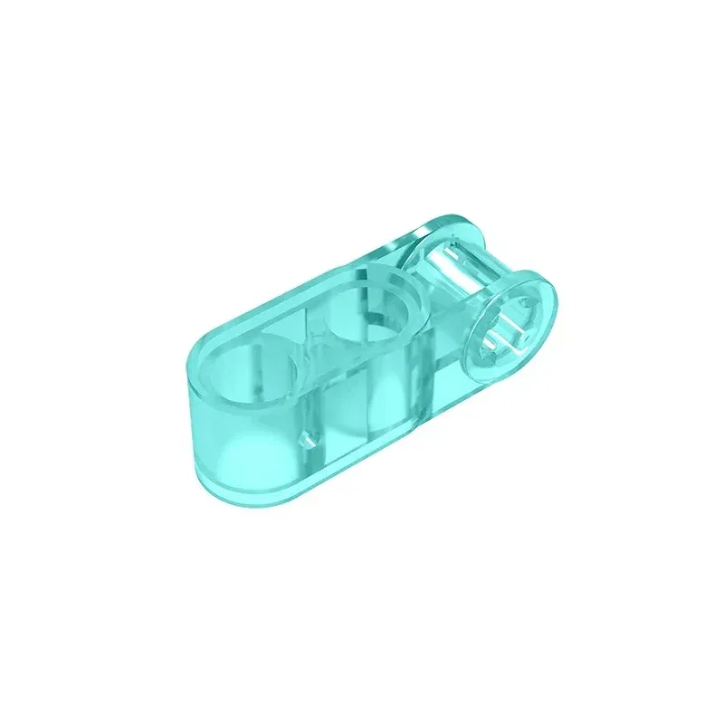 Color: light green - Gobricks GDS-936 Technical, Axle and Pin Connector Perpendicular 3L with 2 Pin Holes compatible with lego 42003 Educational