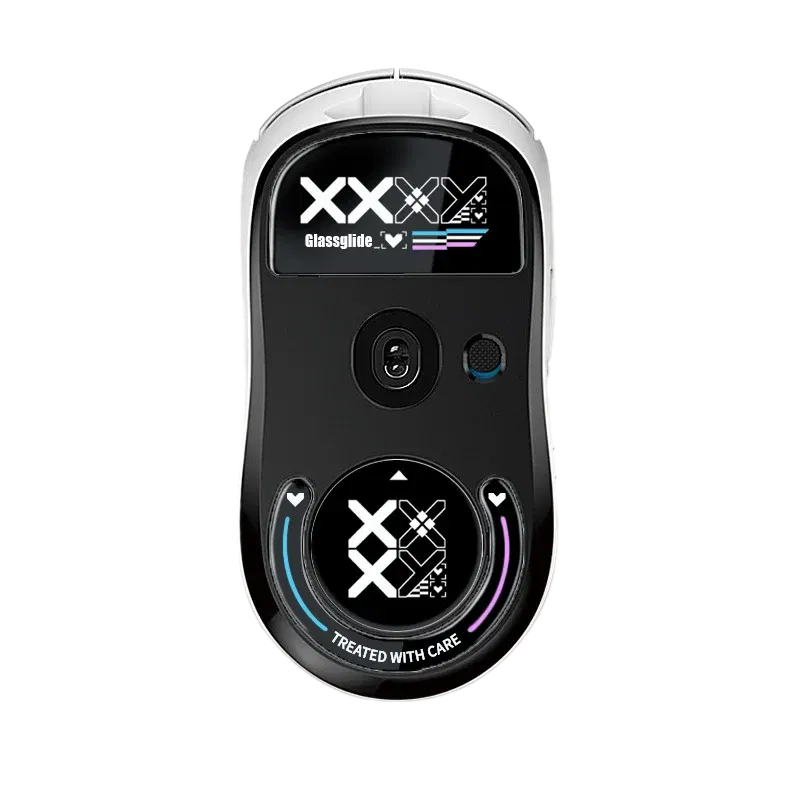 Color: Navy Blue - So Cool Anti Slip Glass Mouse Skates Glide Feet Pad Mouse Feet Sticker For Logitech GPW2 G-pro GPW Glass Mouse Feet Gaming Mouse