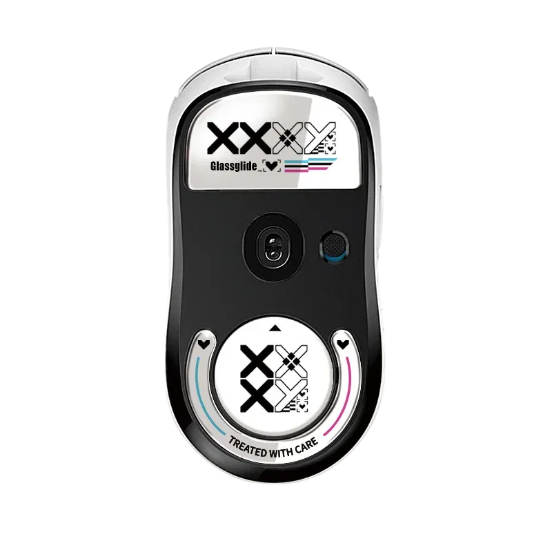 Color: Navy Blue - So Cool Anti Slip Glass Mouse Skates Glide Feet Pad Mouse Feet Sticker For Logitech GPW2 G-pro GPW Glass Mouse Feet Gaming Mouse