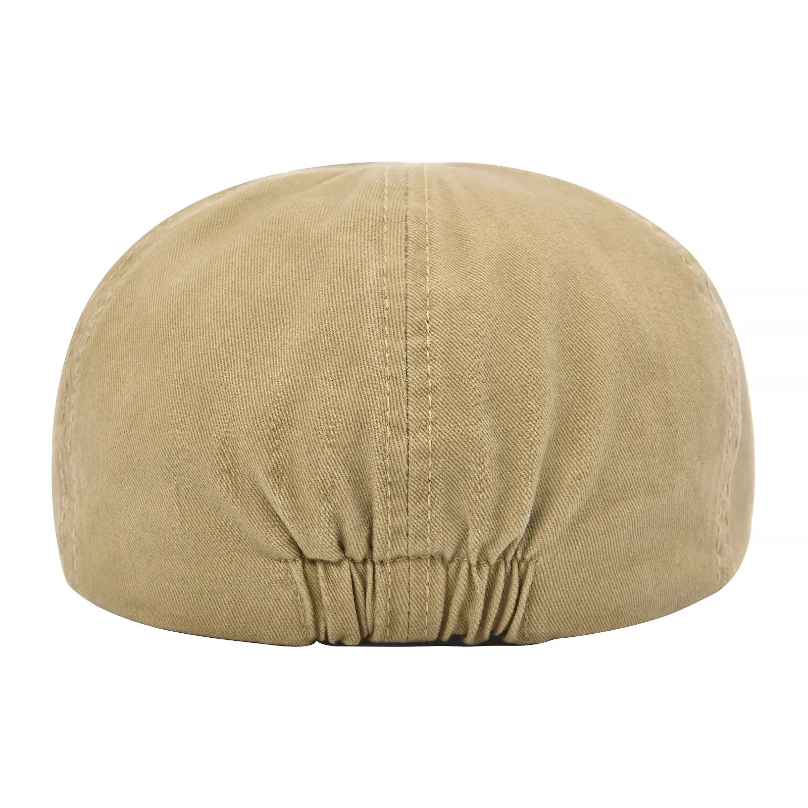 Color: GRAY, Hat Size: One Size - VOBOOM 100% Man's Beret Cotton Gatsby Hat Ivy Cap Irish Hunting Newsboy Cap Flat Cap Cabbie Hats Driving Golf Caps