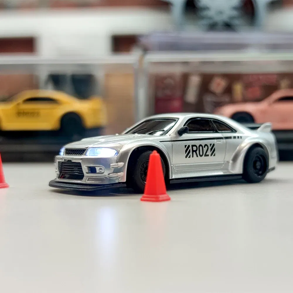 Color: black - LDARC R02 Mini Rc Sports 1/64 Simulated Electric Remote Control Model Car Tabletop RTR 2.4G Adults Children'S Toys Gift