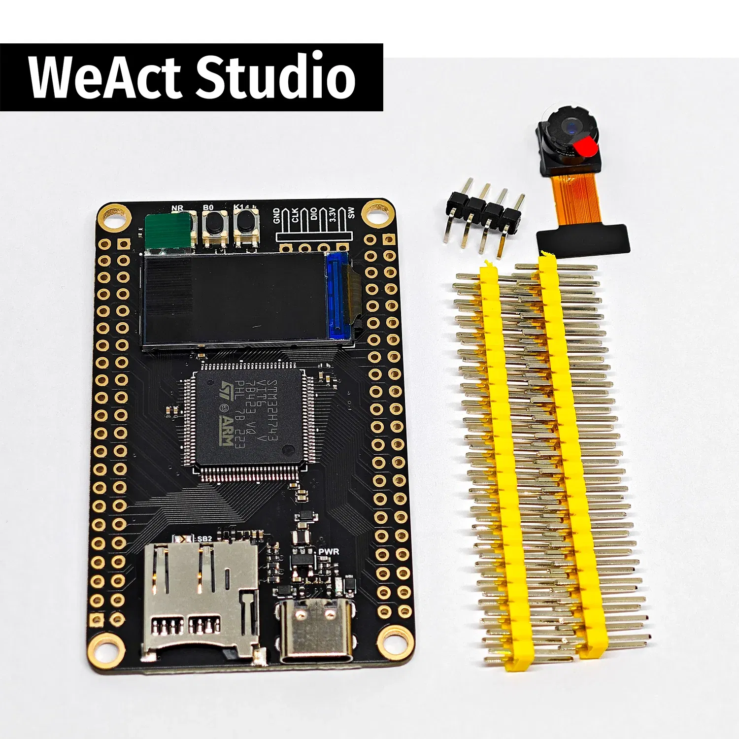 Color: Blue - WeAct STM32H743 STM32H743VIT6  STM32H7 STM32 Demo Board Core Board