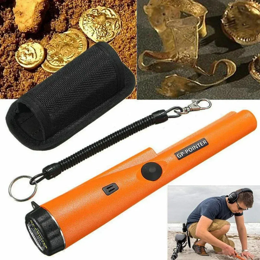 Color: Blue, Ships From: CHINA - Upgrade Sensitive Professional Metal Detector Pinpointing Hand Held Sensitive Probe with Bracelet for Searching Gold Silver Coin