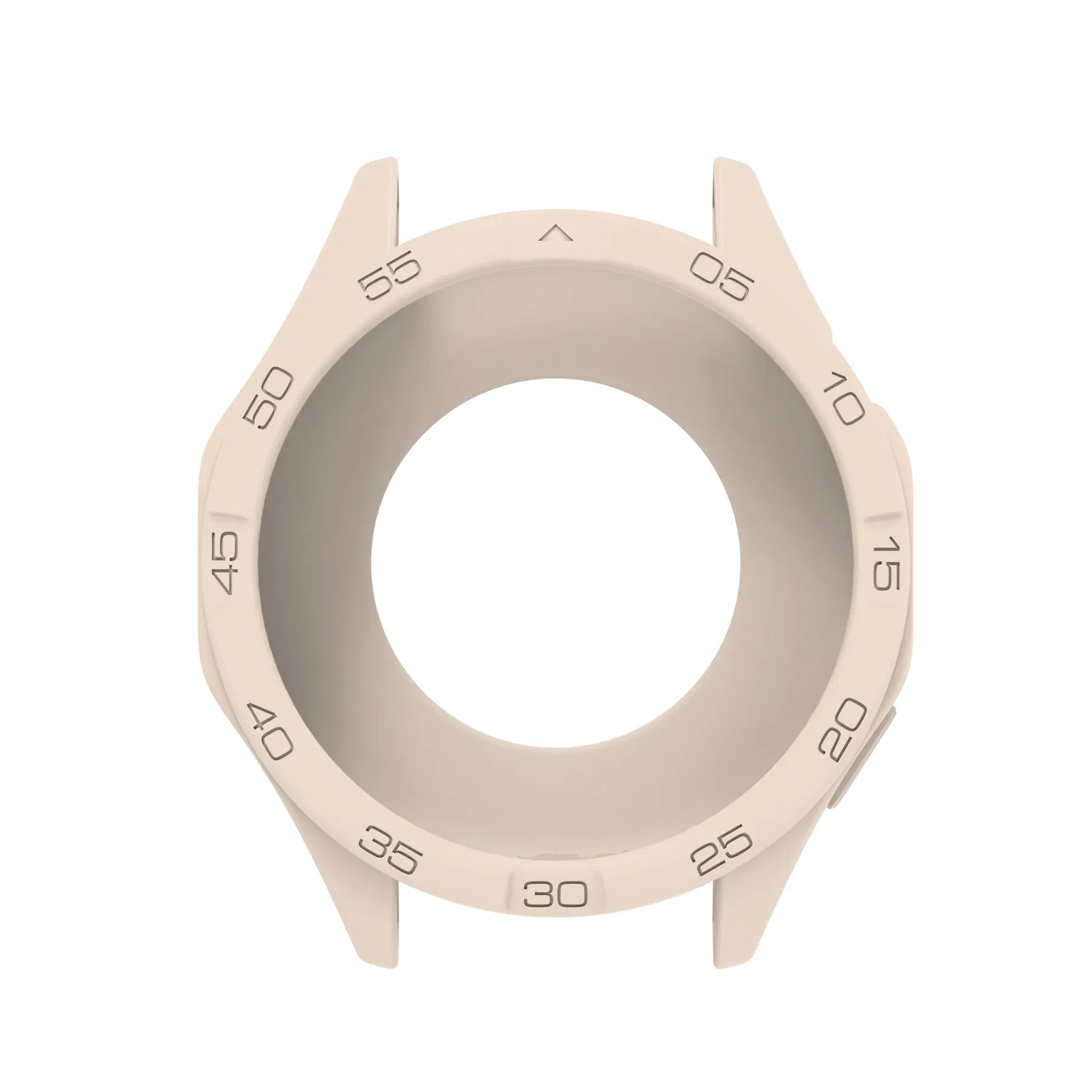 Color: Lazurite, Dial Diameter: 2 - 3.9 Inches - Soft Silicone Case For Huawei Watch GT 4 46mm Hollow Watch Shell Flexible and Durable Watch Protection Accessories