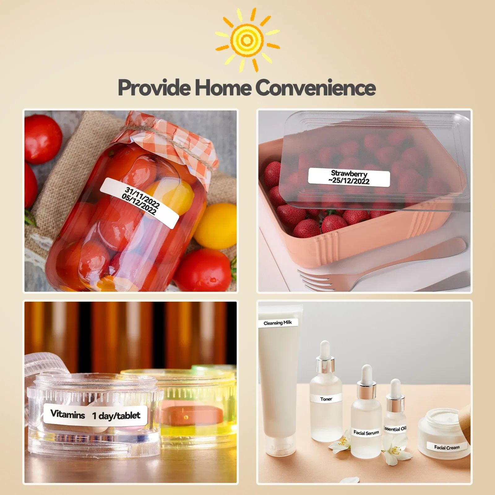 Color: LM - 3pcs 15mm x7m Continuous Label Paper fit for P12 P15 Phomemo D30 Q30 Printer Waterproof Self Adhesive Thermal Printer Sticker