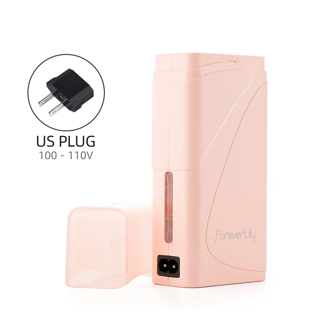 Color: WHITE, Ships From: CHINA - Foreverlily Portable Wax Roller Machine Electric Wax Warmer Depilatory Wax Heater Waxing Leg Warmer Hair Removal Roll On Wax