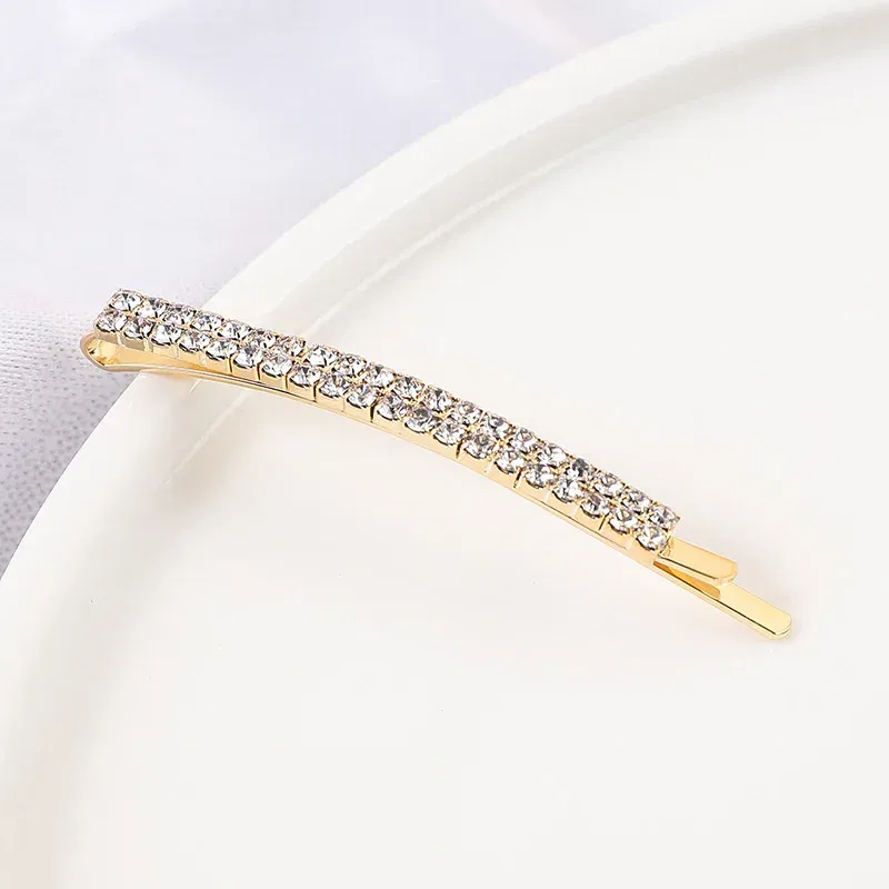 Color: Lavender, Ships From: CHINA - 2020 New Elegant Rhinestone Hairpins Women Girls Hair Clips Pin Accessories Hair Ornaments Hairclip Hairgrip Barrettes Headdress