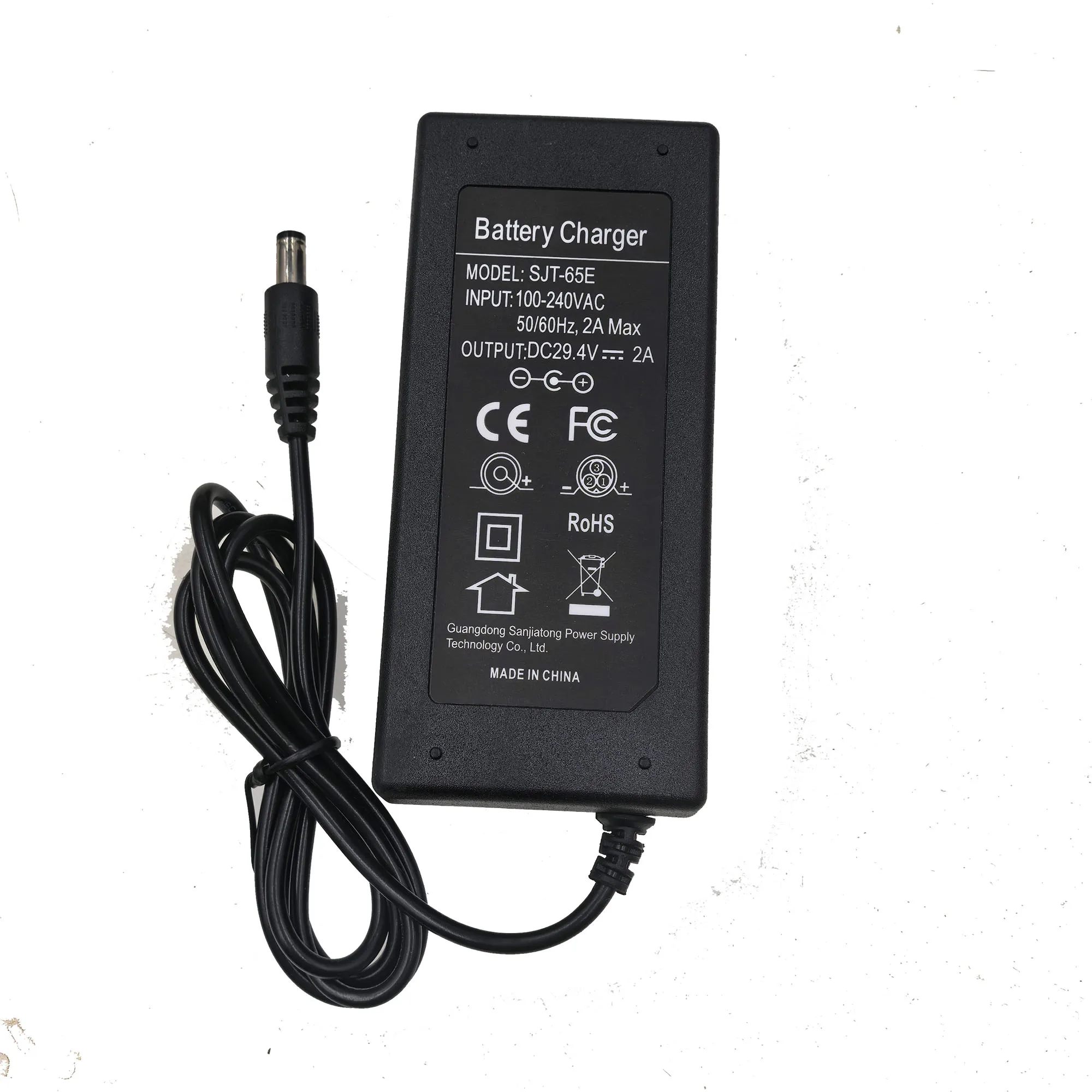Color: Brown - YYHQQBAD 29.4V 2A lithium battery Charger for 24V 25.2V 25.9V Electric Scooter electric bicycle 7Series li-ion battery Charger