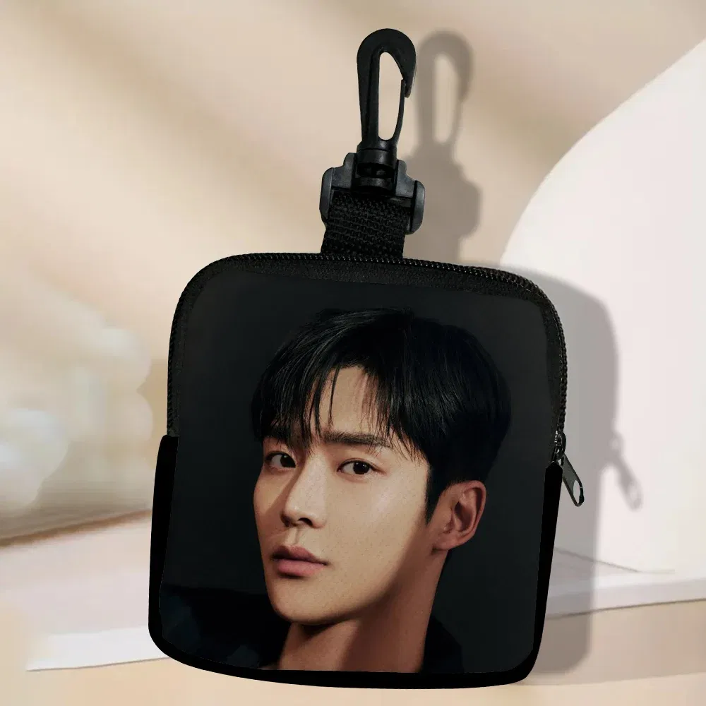 Color: MULTI - SF9 Rowoon Zipper Coin Purse Women's Simple Handbag Card Package Coin Bag  Purse Key Earphone Pouch 3.3