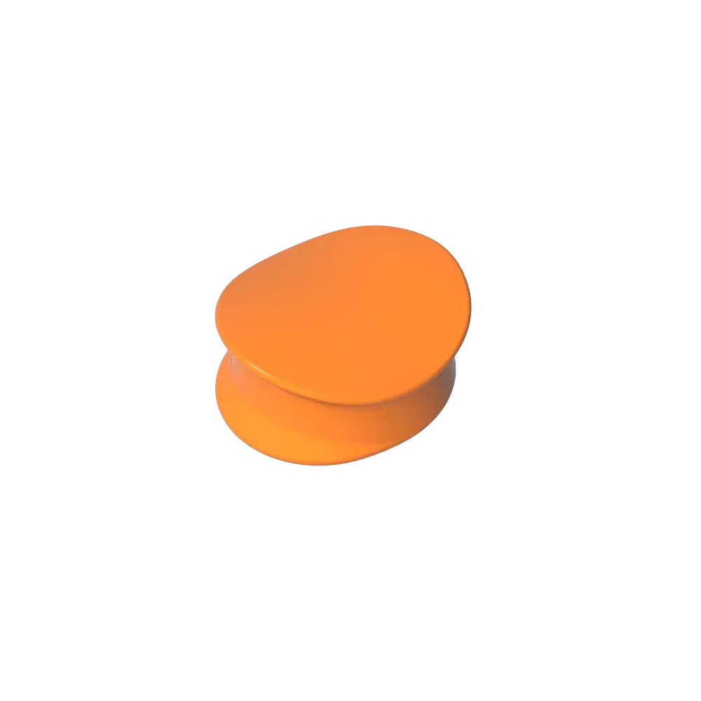 Color: PURPLE - Gobricks GDS-2207 Technical  Minifig Police Style Cap compatible with lego 3624 Assembles Building Blocks children's toys