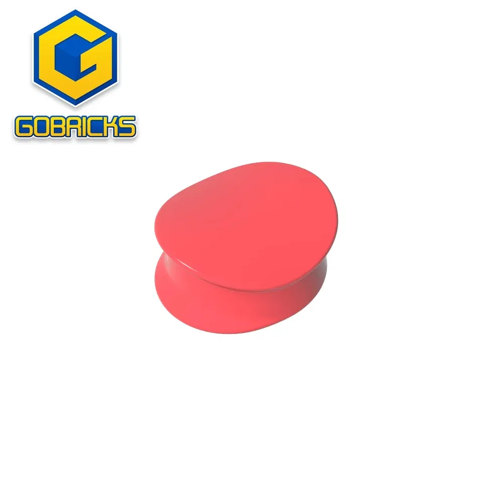 Color: PURPLE - Gobricks GDS-2207 Technical  Minifig Police Style Cap compatible with lego 3624 Assembles Building Blocks children's toys