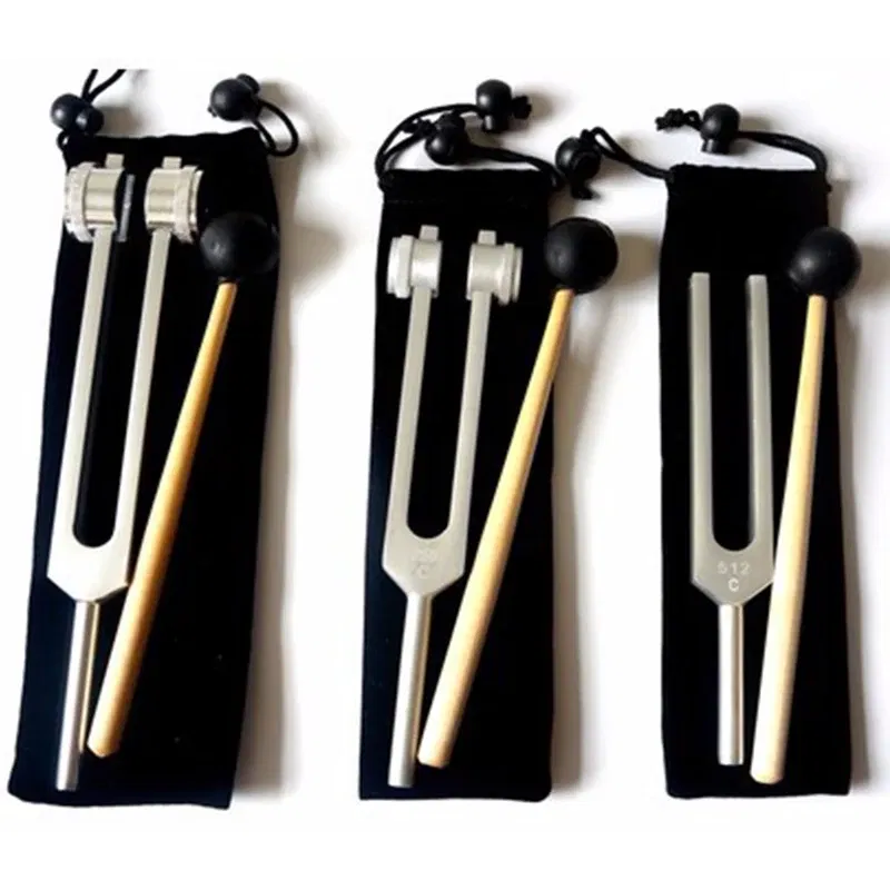 Color: Beige - 128Hz 256Hz 512Hz 1024Hz 2048Hz 4096Hz Nervous System Testing Medical Neurological Tuning Fork Sets for Sound Healing Therapy