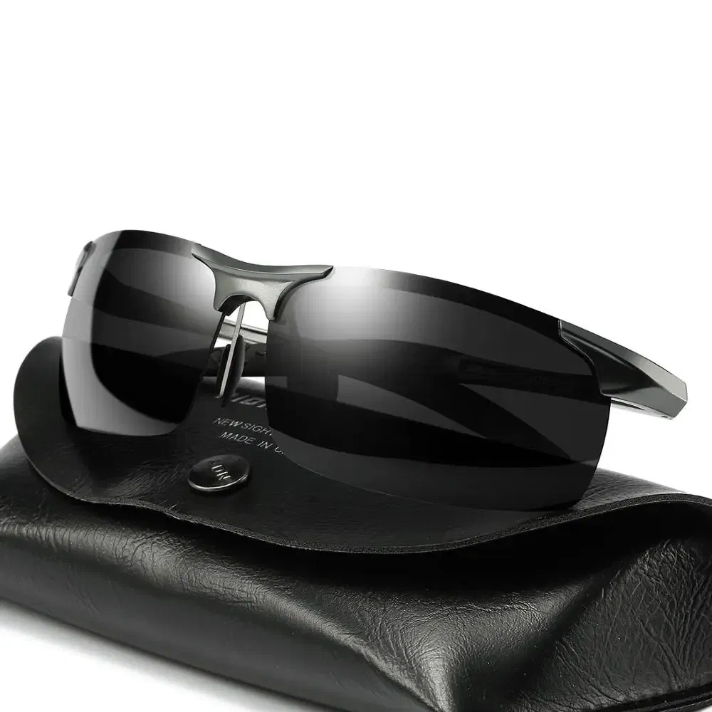 Lenses Color: Red, Frame Color: PURPLE - Myopia Photochromic Sunglasses Diopter Polarized Driving Goggle Men Chameleon Change Color transition Prescription Sun Glasses