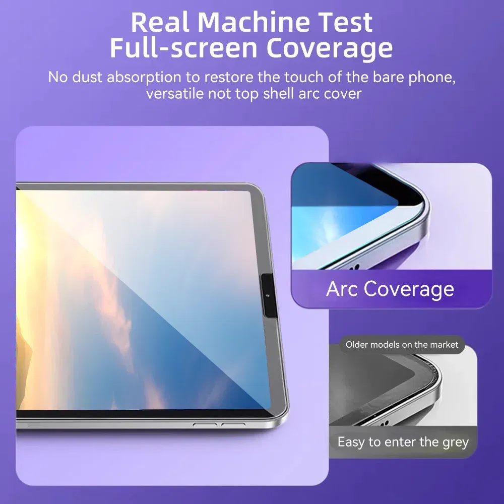Color: Silver - For iPad Air M2 Tempered Glass Screen Pro 11/13 M4 Protector Film fir for 5/6/7/8/9/10th Gen Air4/5 Mini6 Air3 10.5