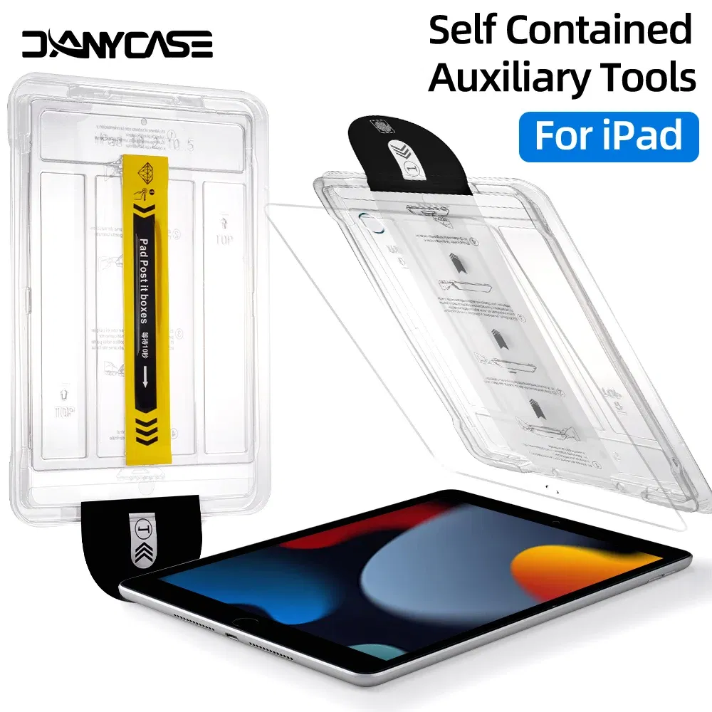Color: Silver - For iPad Air M2 Tempered Glass Screen Pro 11/13 M4 Protector Film fir for 5/6/7/8/9/10th Gen Air4/5 Mini6 Air3 10.5