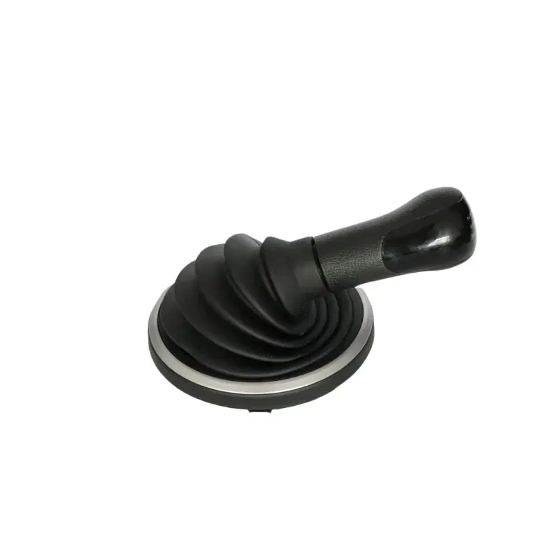 Color Name: Red - For Ford FIESTA FUSION 2002 - 2008 MT 5 6 speed Black Car Shift Gear Knob Handle With Dust Cover Car Styling