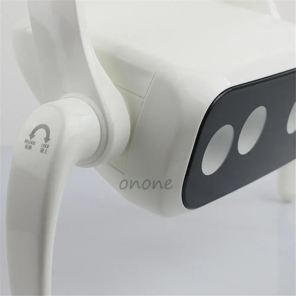 Color: PURPLE - Bright Shadowless LED Dental Chair Light Lamp Dentistry Operatory Spotlight Infrared Inductive On/Off